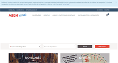 Desktop Screenshot of megamusic.es