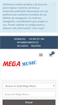 Mobile Screenshot of megamusic.es